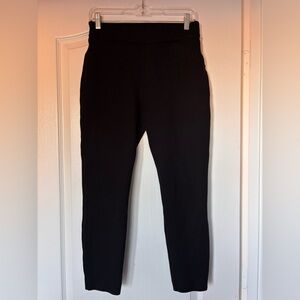 Spanx black ponte perfect pant crop legging pant women’s medium